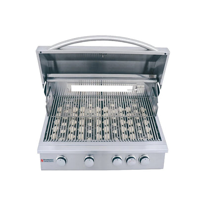 RCS Premier Series 32" Built-In Gas Grill with Rear Infrared Burner