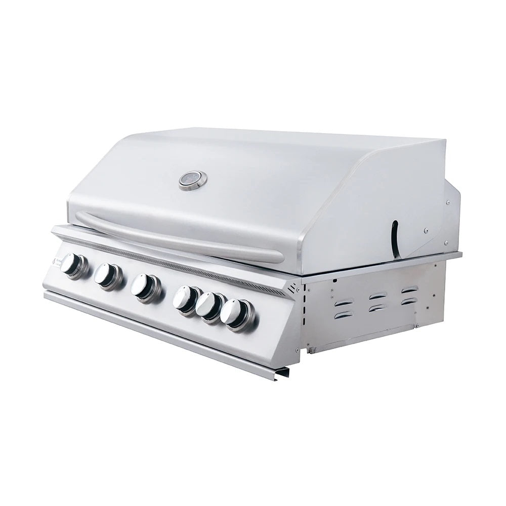 RCS Premier Series 40" Built-In Gas Grill with Rear Infrared Burner