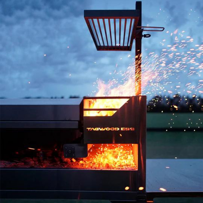 Tagwood BBQ Argentine Santa Maria Wood Fire & Charcoal Grill with Top Lid (BBQ01SS)
