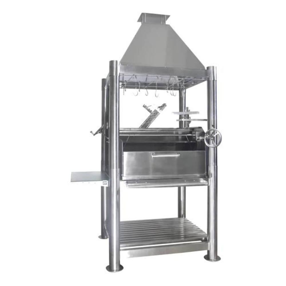 Tagwood BBQ Argentine Wood Fire & Charcoal Grill All Stainless Steel (BBQ02SS)