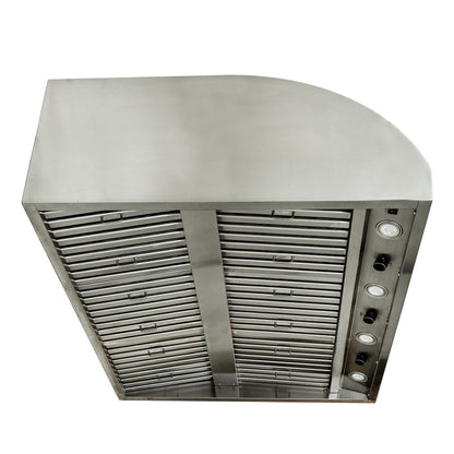 Blaze 36" 1,000 CFM Stainless Steel Outdoor Vent Hood, BLZ-36-VHOOD