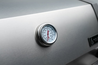 Mont Alpi 805 Black Stainless Steel BBQ Grill Island with L-Shape, Beverage Center, Extra Storage & Fridge - MAi805-BSS90BEVFCXL