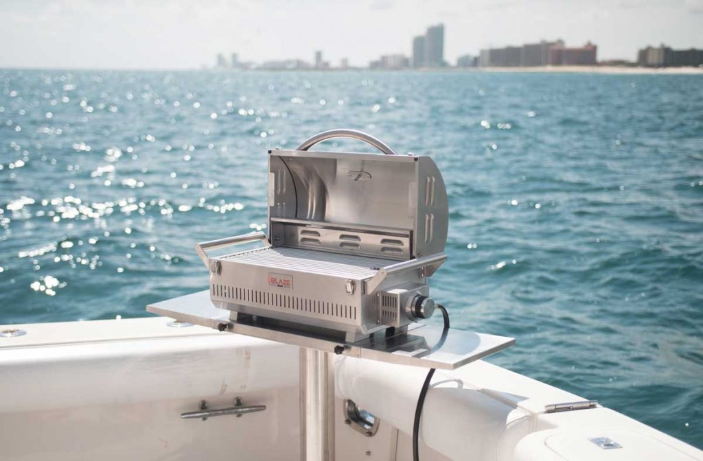 Blaze 27 in. Marine-Grade 316L Professional Portable Grill, BLZ-1PRO-PRTMG-LP