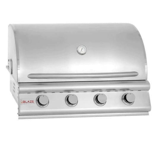 Blaze 32 in. 4 Burner Prelude LBM Natural Gas Grill, BLZ-4LBM-NG