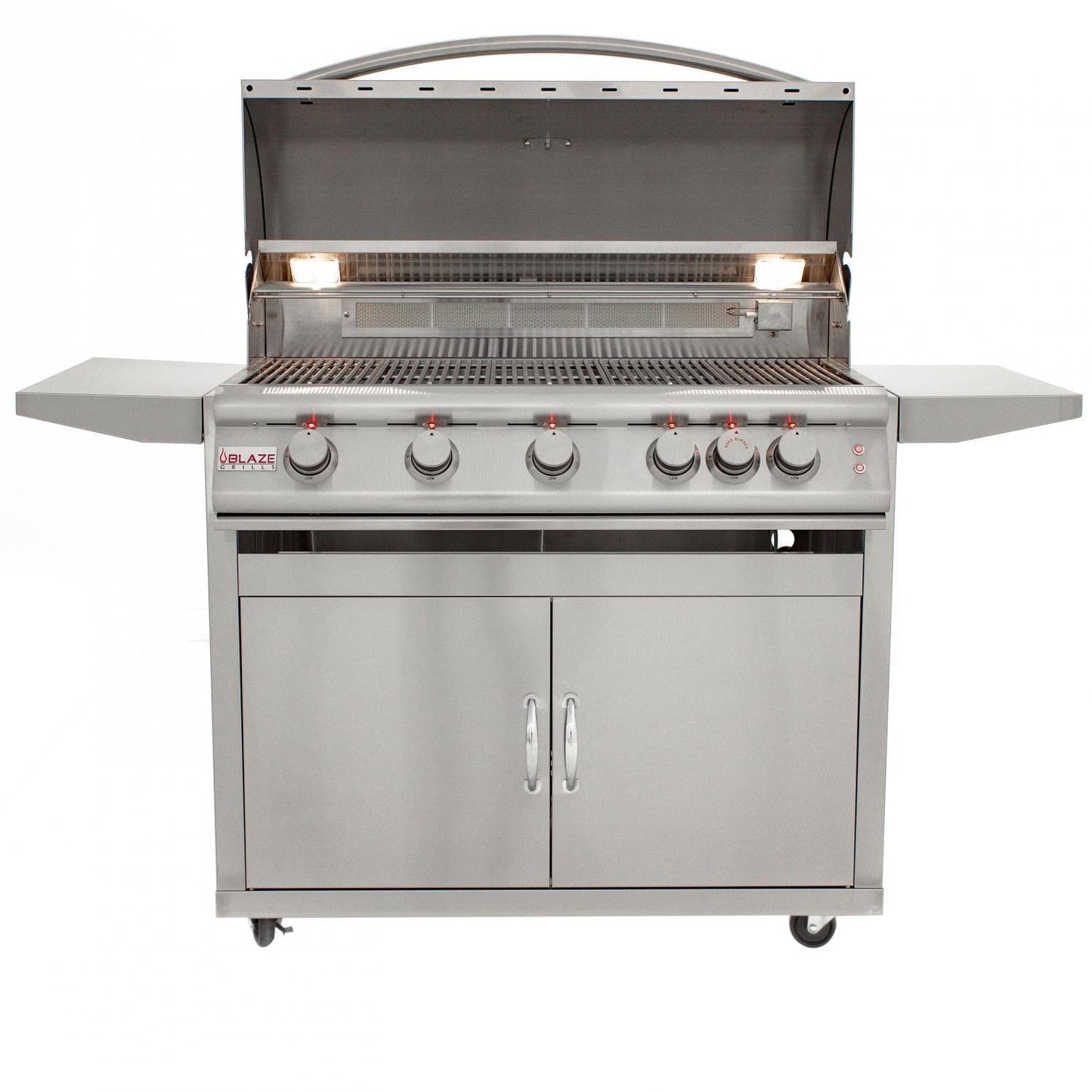 Blaze Professional 40 in., 5 Burner LTE Propane Gas Grill with Grill Cart, AP-BLZ-5LTE2-LP