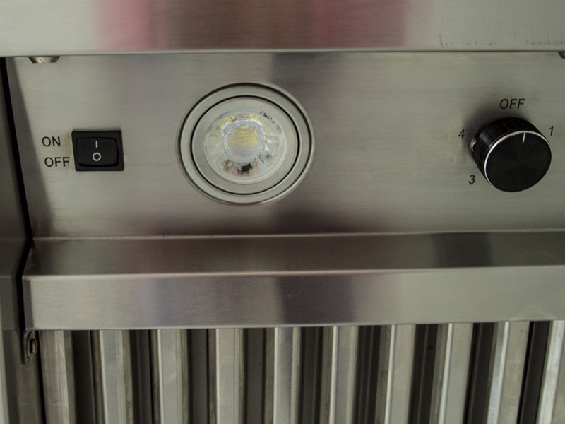 Blaze 42 in. Stainless Steel Outdoor Vent Hood with 2,000 CFM, BLZ-42-VHOOD