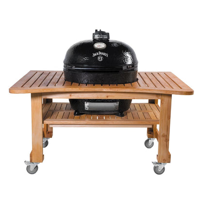 Primo Oval XL 400 Ceramic Kamado Grill on Table