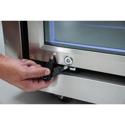 Mont Alpi 805 BBQ Grill Island with L-Shape & Beverage Center - MAi805-90BEV