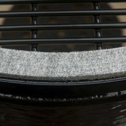 Primo Oval XL 400 Ceramic Kamado Grill with Cradle & Side Shelves