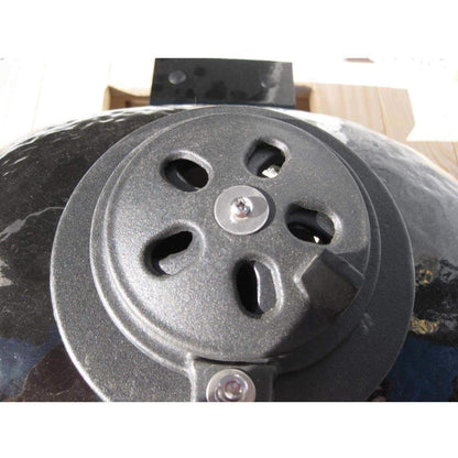 Primo Oval Large 300 Ceramic Kamado Grill with Cradle & Side Shelves