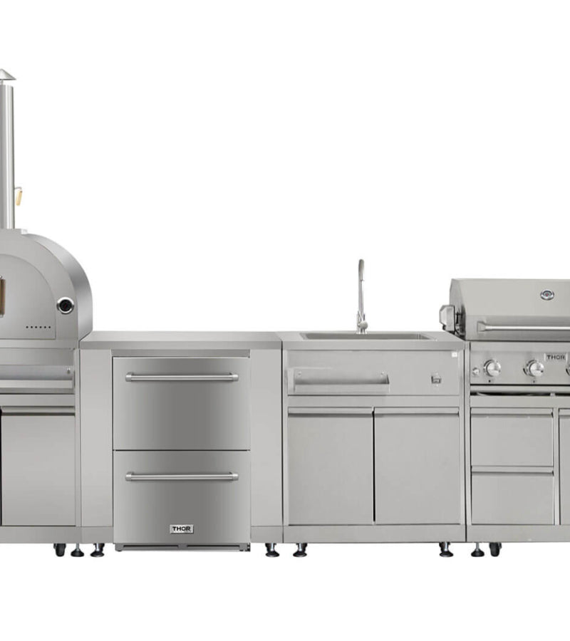 THOR Kitchen Pizza Oven Cabinet, MK07SS304