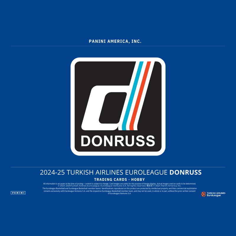 2024/25 Panini Donruss Euroleague Basketball Hobby Box