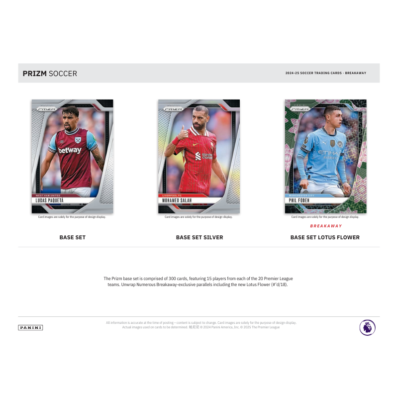 2024/25 Panini Prizm EPL Soccer Breakaway Box