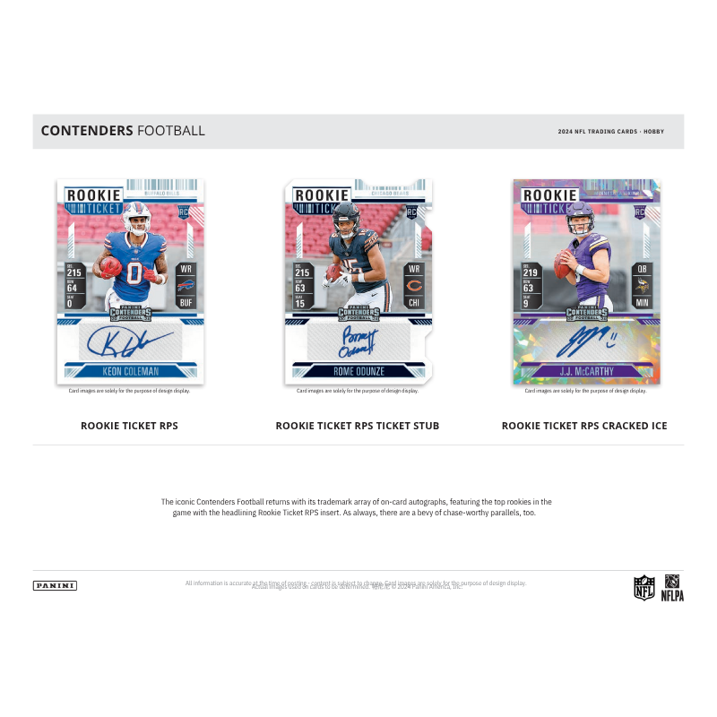 2024 Panini Contenders Football Hobby Box