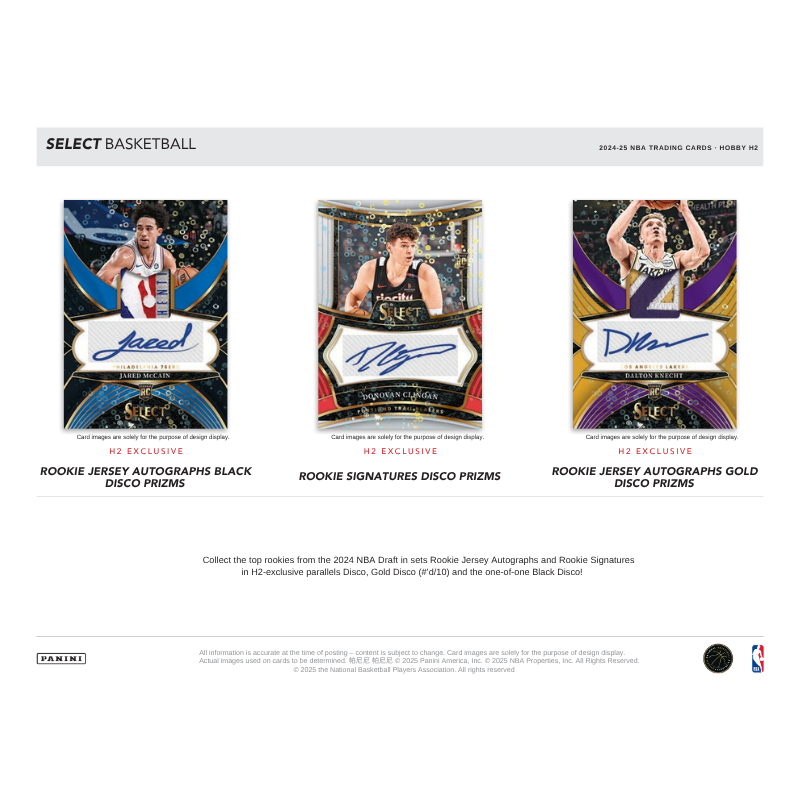 2024/25 Panini Select Basketball H2 Hybrid Box