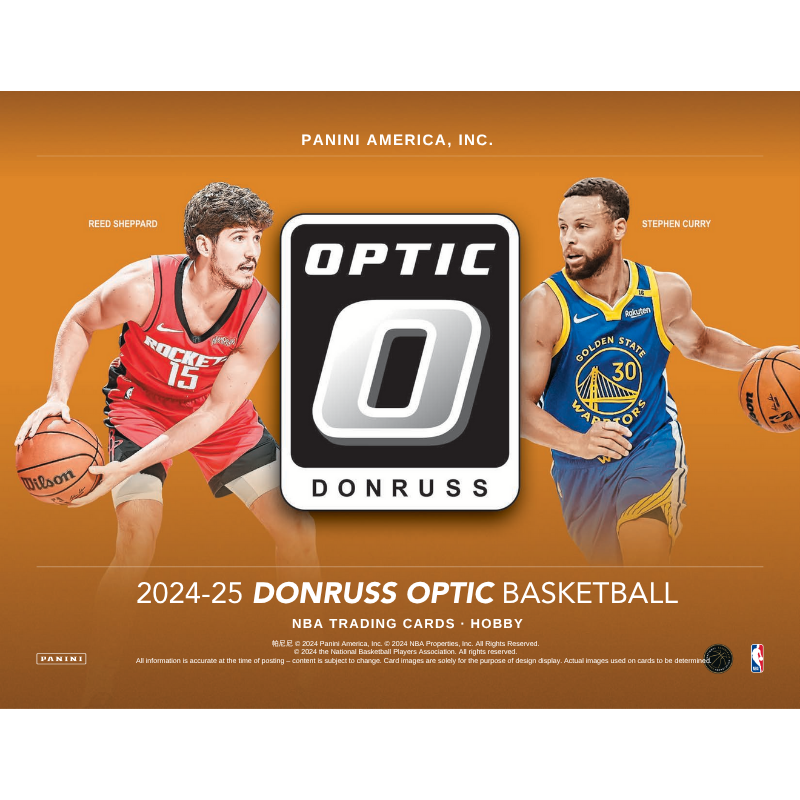 2024/25 Panini Donruss Optic Basketball Hobby 12 Box Case