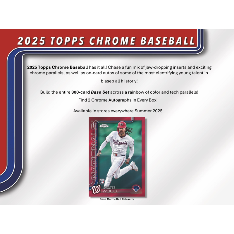 2025 Topps Chrome Baseball Breaker's Delight Box