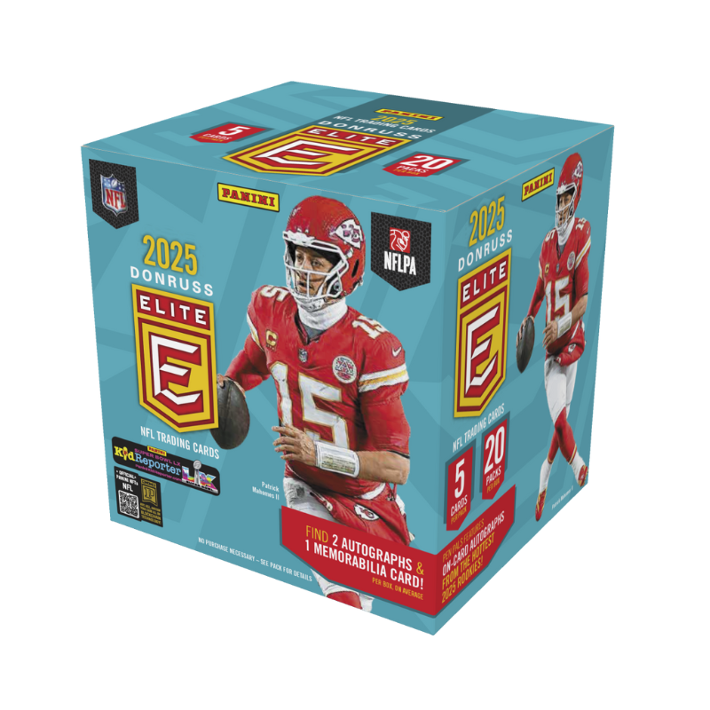 2025 Panini Donruss Elite Football Hobby 12 Box Case