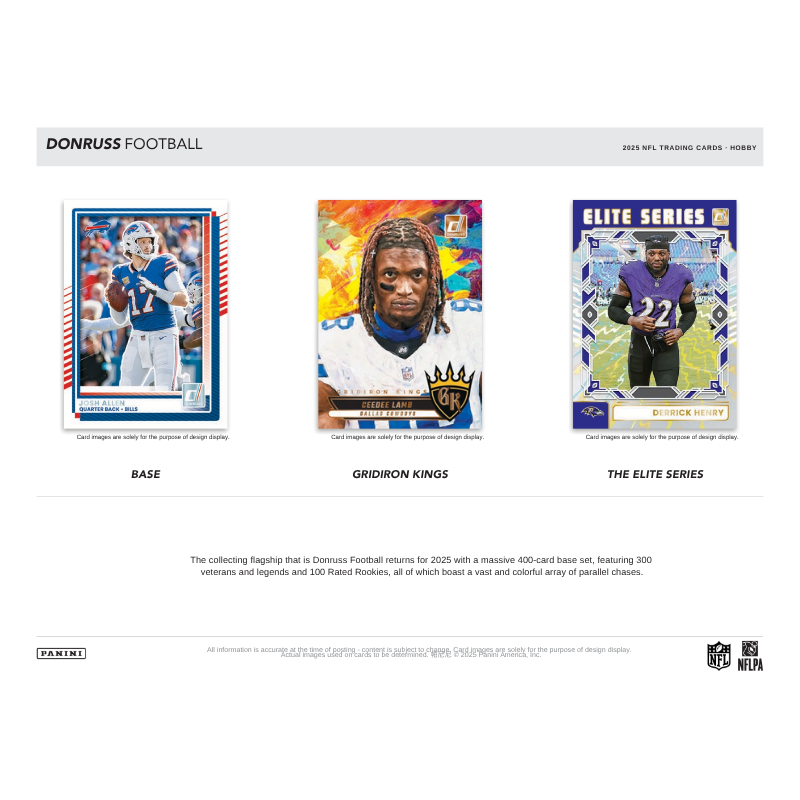 2025 Panini Donruss Football Hobby Box