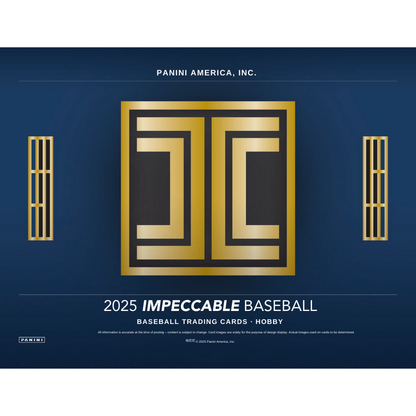 2025 Panini Impeccable Baseball Hobby Box