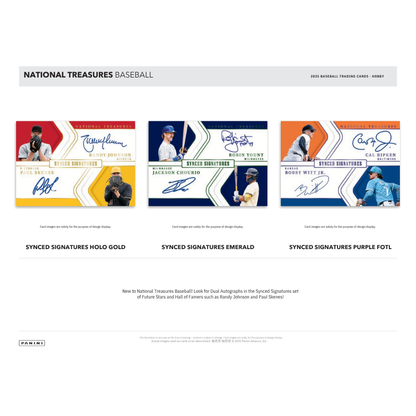 2025 Panini National Treasures Baseball Hobby Box