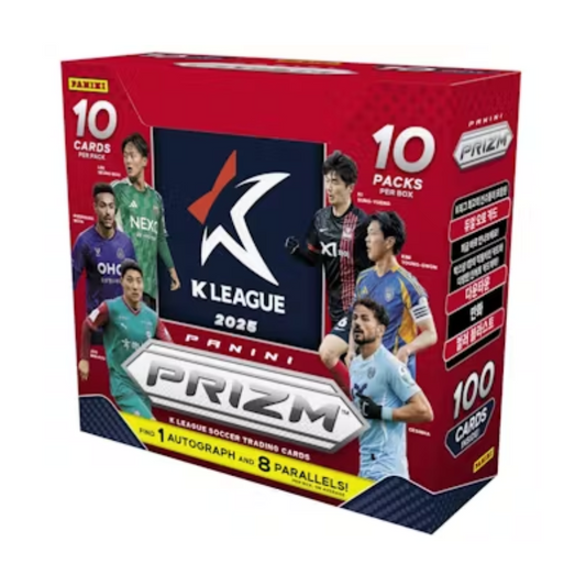 2025 Panini Prizm K League Soccer Hobby 10 Box Case