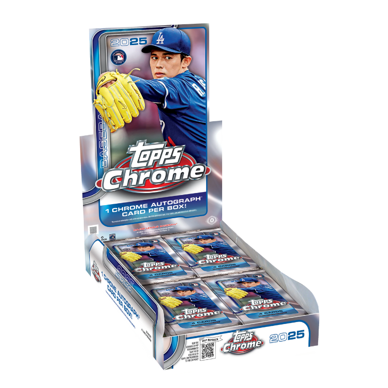 2025 Topps Chrome Baseball Hobby Box