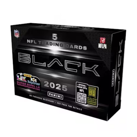 2025 Panini Black Football Hobby Box