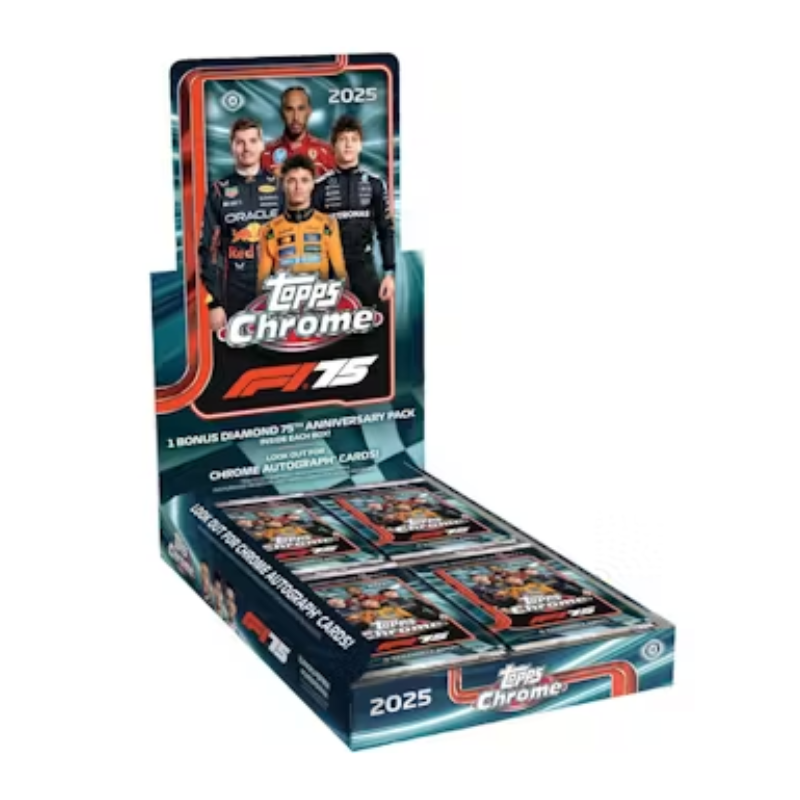 2025 Topps Chrome F1 Formula One Hobby Box