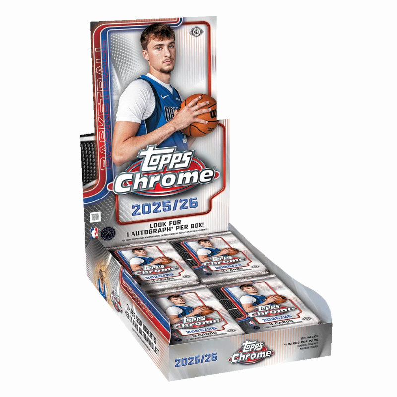 2025/26 Topps Chrome Basketball Hobby Box