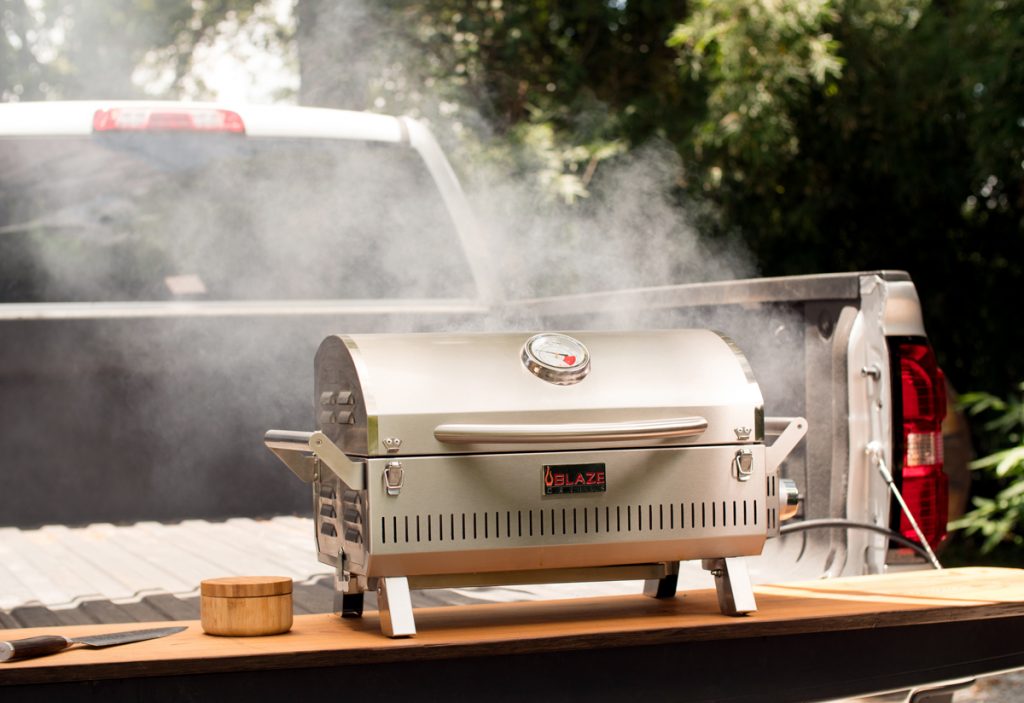 Blaze 27 in. Professional Portable Grill with Propane Gas, BLZ-1PRO-PRT-LP