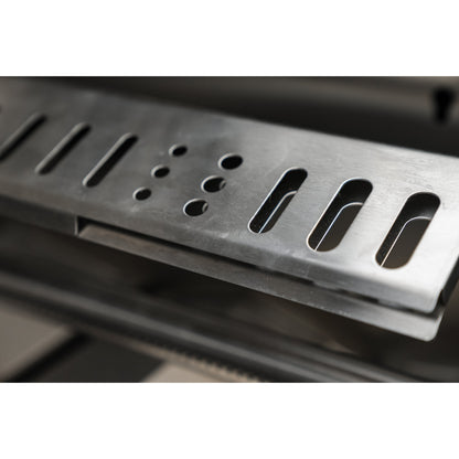 Mont Alpi 805 Black Stainless Steel BBQ Grill Island with Beverage Center & Extra Drawer Storage - MAi805-BSSBEVDR (PREORDER - Est. Ship Date Dec 15)